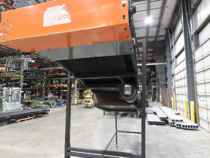 Alvey 28"x 17' Slider Bed 24" Belt Incline Conveyor Variable Speed Drive 460V