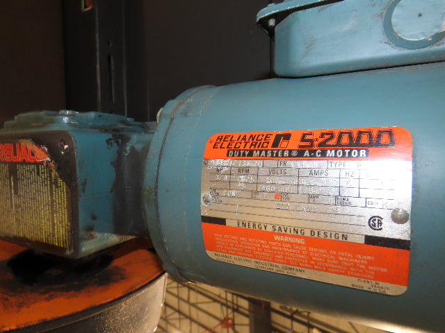 Alvey 28"x 17' Slider Bed 24" Belt Incline Conveyor Variable Speed Drive 460V