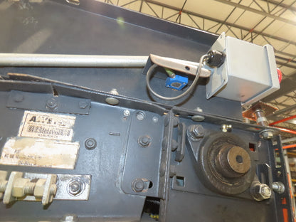 Alvey 28"x 17' Slider Bed 24" Belt Incline Conveyor Variable Speed Drive 460V