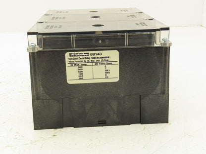 Ferraz Shawmut 69143 Power Distribution Block 3 Pole 600V