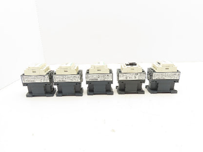 Schneider Electric LC1D09 Contactor 120V Coil 3 Pole Lot of 5