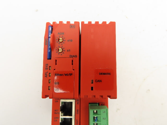 Hilscher NT 100-RE-DN/DEMA Dematic Ethernet CAN Gateway ECG DeviceNet Module