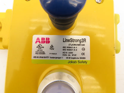 ABB Jokab Safety LineStrong3R Rope Pull Grab Cable Switch E-Stop 2TLA050208R1232