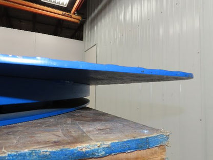 Vestil CA-KP-4848-4 Heavy Duty King Pin Carousel 48x48" 4000lb 1/4" Steel Plate