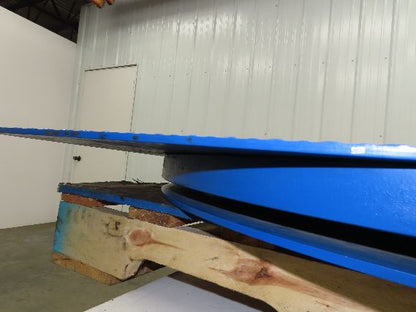 Vestil CA-KP-4848-4 Heavy Duty King Pin Carousel 48x48" 4000lb 1/4" Steel Plate