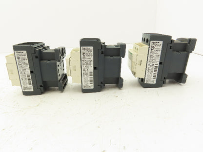 Schneider Electric LC1D25 Contactor 3 Pole 120V Coil Lot of 3