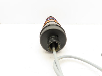 Pepperl+Fuchs VBA-4A-70MM VAZ-LED Stack Light Tower w/Horn Red Blue Amber 24V