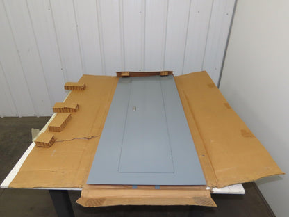 Square D MHC50S Breaker Box Panelboard Cover Hinged Door 20x50" Surface Gray
