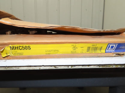 Square D MHC50S Breaker Box Panelboard Cover Hinged Door 20x50" Surface Gray