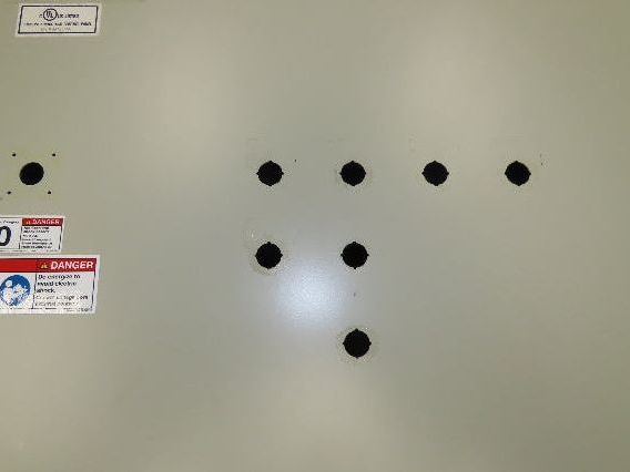 Saginaw Electrical Enclosure Control Panel 36x36x12" NEMA 12 Wall Mount