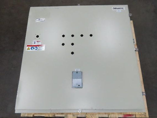 Saginaw Electrical Enclosure Control Panel 36x36x12" NEMA 12 Wall Mount