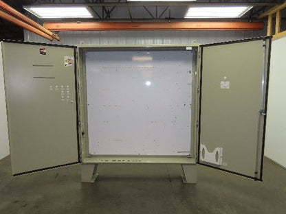 Saginaw SCE-727212ULP Electrical Enclosure Freestanding Control Panel 72x72x12"