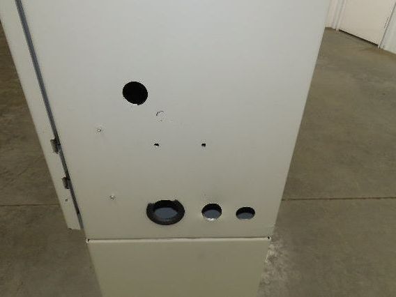 Saginaw SCE-727212ULP Electrical Enclosure Freestanding Control Panel 72x72x12"
