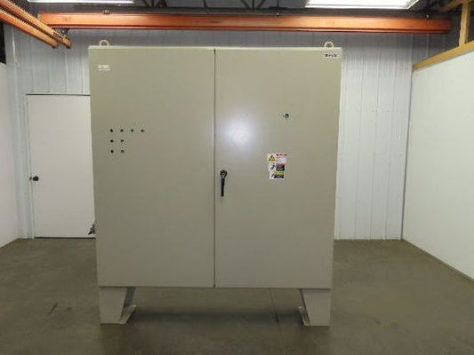 Saginaw SCE-727212ULP Electrical Enclosure Freestanding Control Panel 72x72x12"