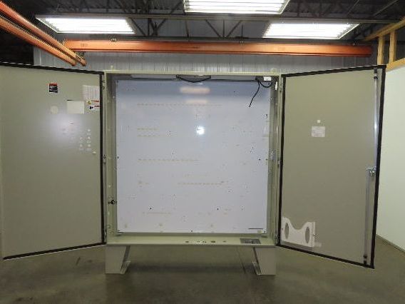 Saginaw SCE-727212ULP Electrical Enclosure Freestanding Control Panel 72x72x12"