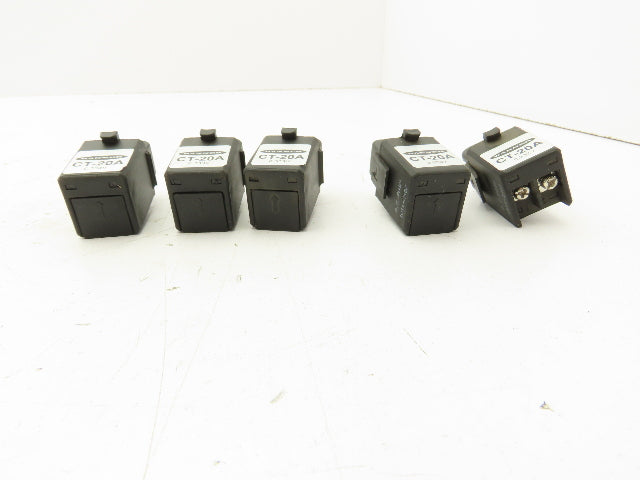 Banner CT-20A BWA Current Transformer 20 Amp Split Core Lot of 5