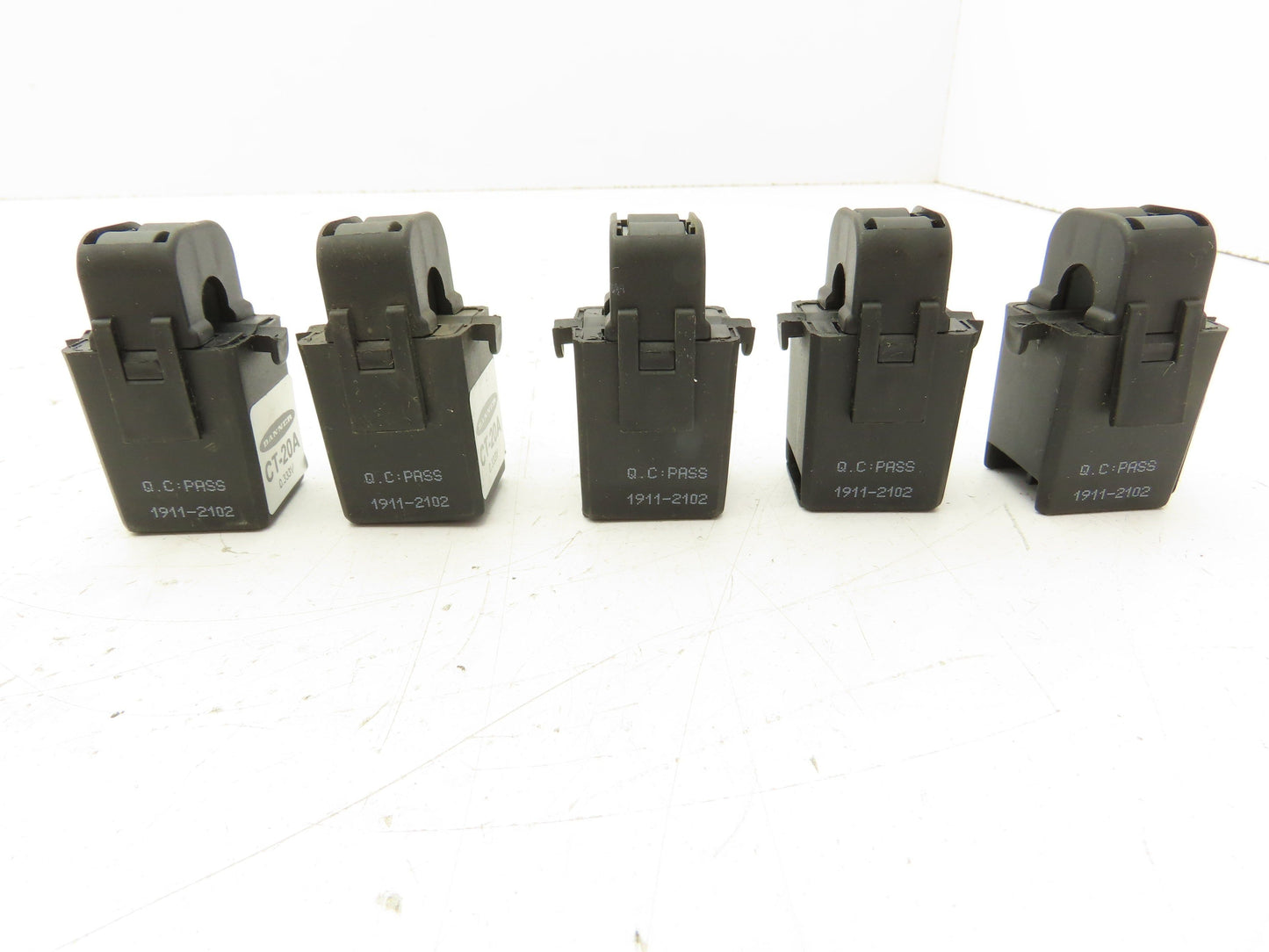 Banner CT-20A BWA Current Transformer 20 Amp Split Core Lot of 5