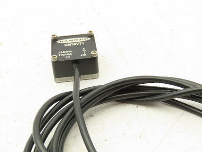 Banner QM30VT1 Industrial Vibration Temperature Sensor Magnetic Mount 80" Cord