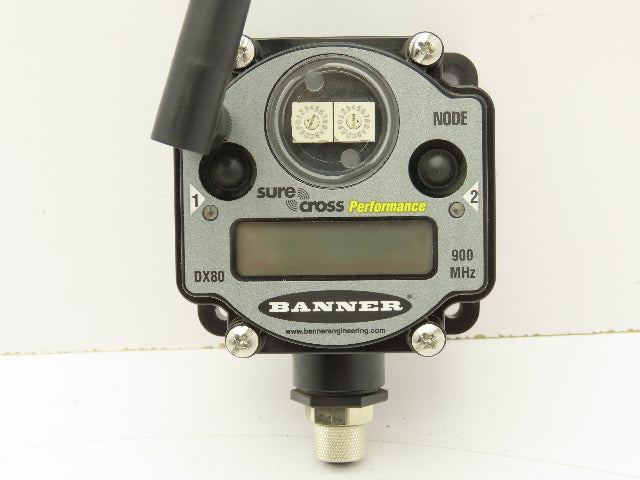 Banner DX80N9X1S-P6 DX80N9X1S-P6 Performance Sure Cross Node 900MHz DX80