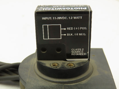 Allen Bradley 42SMR-7110 Photoswitch Trans Beam Receiver Source Ser B