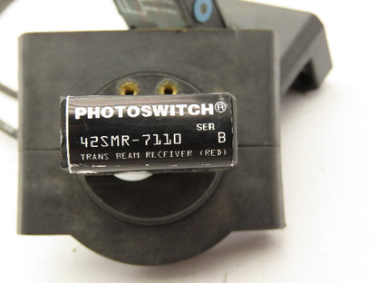 Allen Bradley 42SMR-7110 Photoswitch Trans Beam Receiver Source Ser B