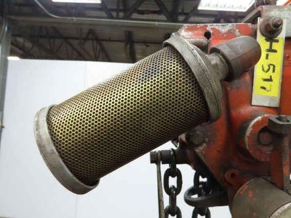 Chicago Pneumatic 1/2 Ton 1000Lb Power Vane Air Chain Hoist 10' 8" Lift Pendant