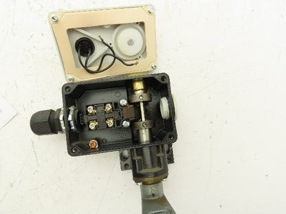 Siemens 38E7 160-1BD00-0A81 Rope Pull Grab Cable Switch 2-Way 3-Position 400V