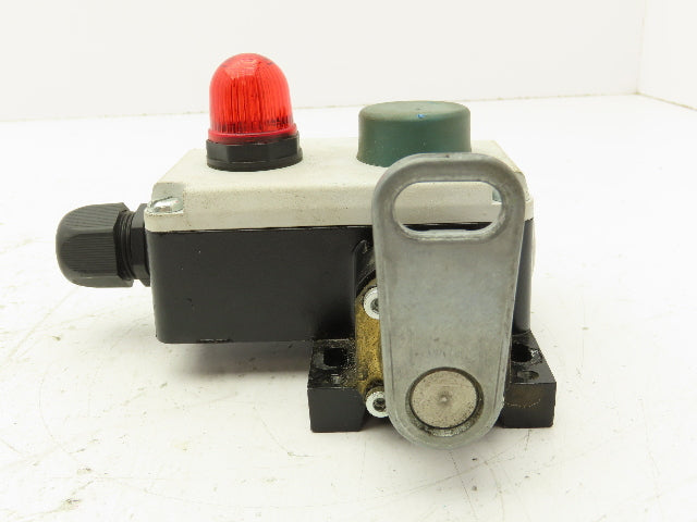 Siemens 38E7 160-1BD00-0A81 Rope Pull Grab Cable Switch 2-Way 3-Position 400V