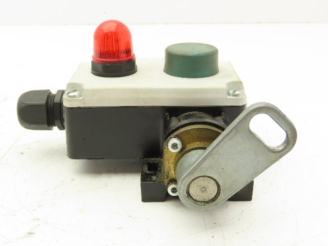 Siemens 38E7 160-1BD00-0A81 Rope Pull Grab Cable Switch 2-Way 3-Position 400V