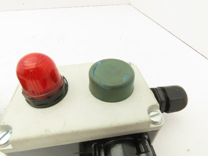 Siemens 38E7 140-1BD00-0A80 Rope Pull Cable Switch Spring Return  Lot of 2