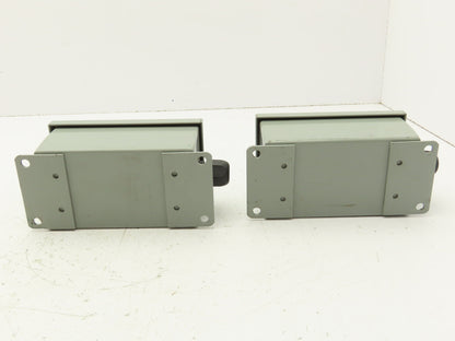 SCE-2PBI Pushbutton Control Station Enclosure Start/Stop 2-Button Box Lot of 2