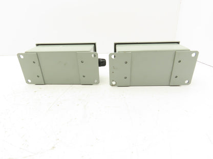 SCE-2PBI Pushbutton Control Station Enclosure Start/Stop 2-Button Box Lot of 2