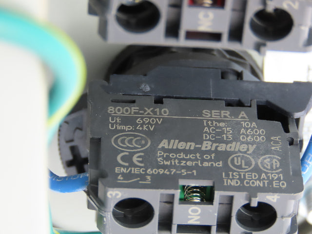 SCE-3PBI Pushbutton Control Station Enclosure Start/Stop/Reset 3-Button Box