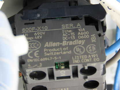 SCE-3PBI Pushbutton Control Station Enclosure Start/Stop/Reset 3-Button Box