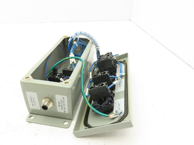 SCE-3PBI Pushbutton Control Station Enclosure Start/Stop/Reset 3-Button Box