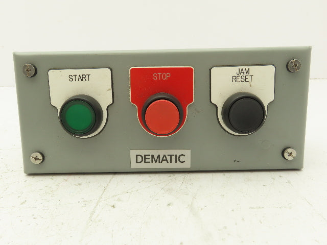 SCE-3PBI Pushbutton Control Station Enclosure Start/Stop/Reset 3-Button Box
