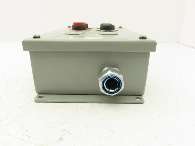SCE-6PBI Pushbutton Control Station Enclosure Start/Stop/Reset 6-Button Box
