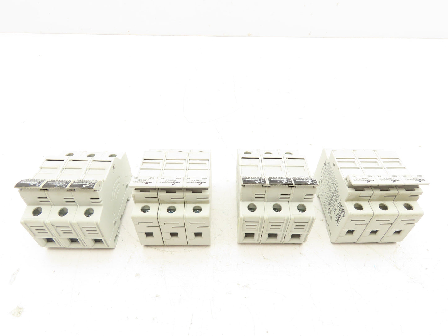 Cooper Bussmann CHCC Class CC Fuse Holder 30A 3 Pole 600V Lot of 4