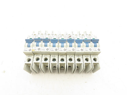 Allen Bradley 1489-A1D150 Circuit Breaker 1 Pole 15A Lot of 9