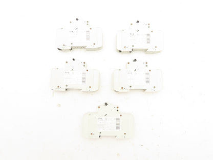 Eaton FAZ-D10/1-NA Circuit Breaker 1 Pole 10A Lot of 5