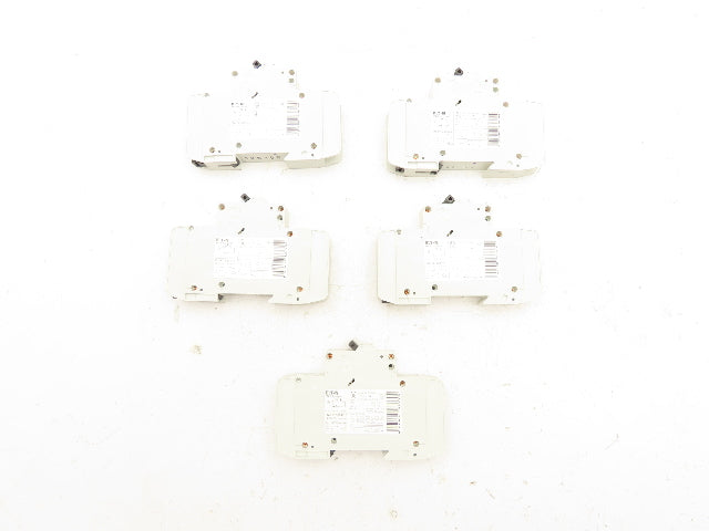 Eaton FAZ-D10/1-NA Circuit Breaker 1 Pole 10A Lot of 5