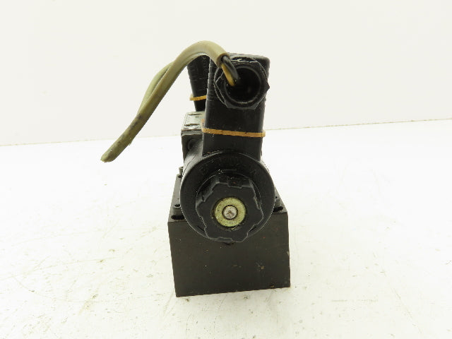 Nachi SA-G01-C5-D2-X20 Directional Control 4/3 Solenoid Valve 24VDC