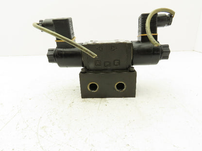Nachi SA-G01-C5-D2-X20 Directional Control 4/3 Solenoid Valve 24VDC