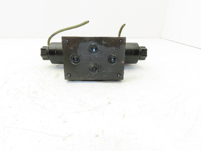 Nachi SA-G01-C5-D2-X20 Directional Control 4/3 Solenoid Valve 24VDC