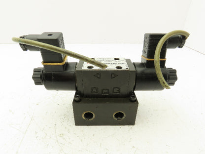 Nachi SA-G01-C5-D2-X20 Directional Control 4/3 Solenoid Valve 24VDC