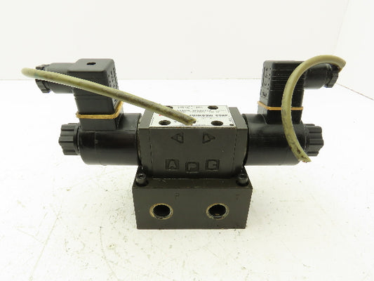 Nachi SA-G01-C5-D2-X20 Directional Control 4/3 Solenoid Valve 24VDC