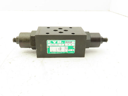 Kayaba TCOC-02-A-1 Pileup Valve Hydraulic Flow Control Sandwich Valve