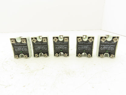 Automation Direct AD-SSR650-AC-280A Solid State Relay 50A 24-280VAC SCR Lot of 5