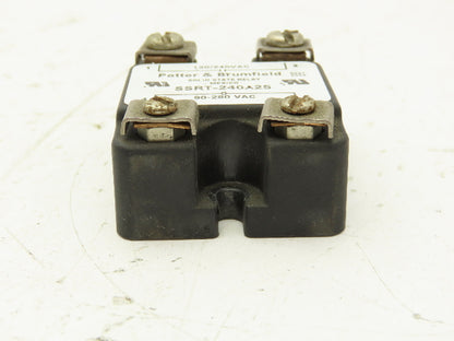 Potter Brumfield SSRT-240A25 Solid State Relay 25A 240V SCR 90-280VAC Coil