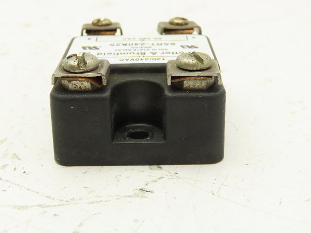 Potter Brumfield SSRT-240A25 Solid State Relay 25A 240V SCR 90-280VAC Coil